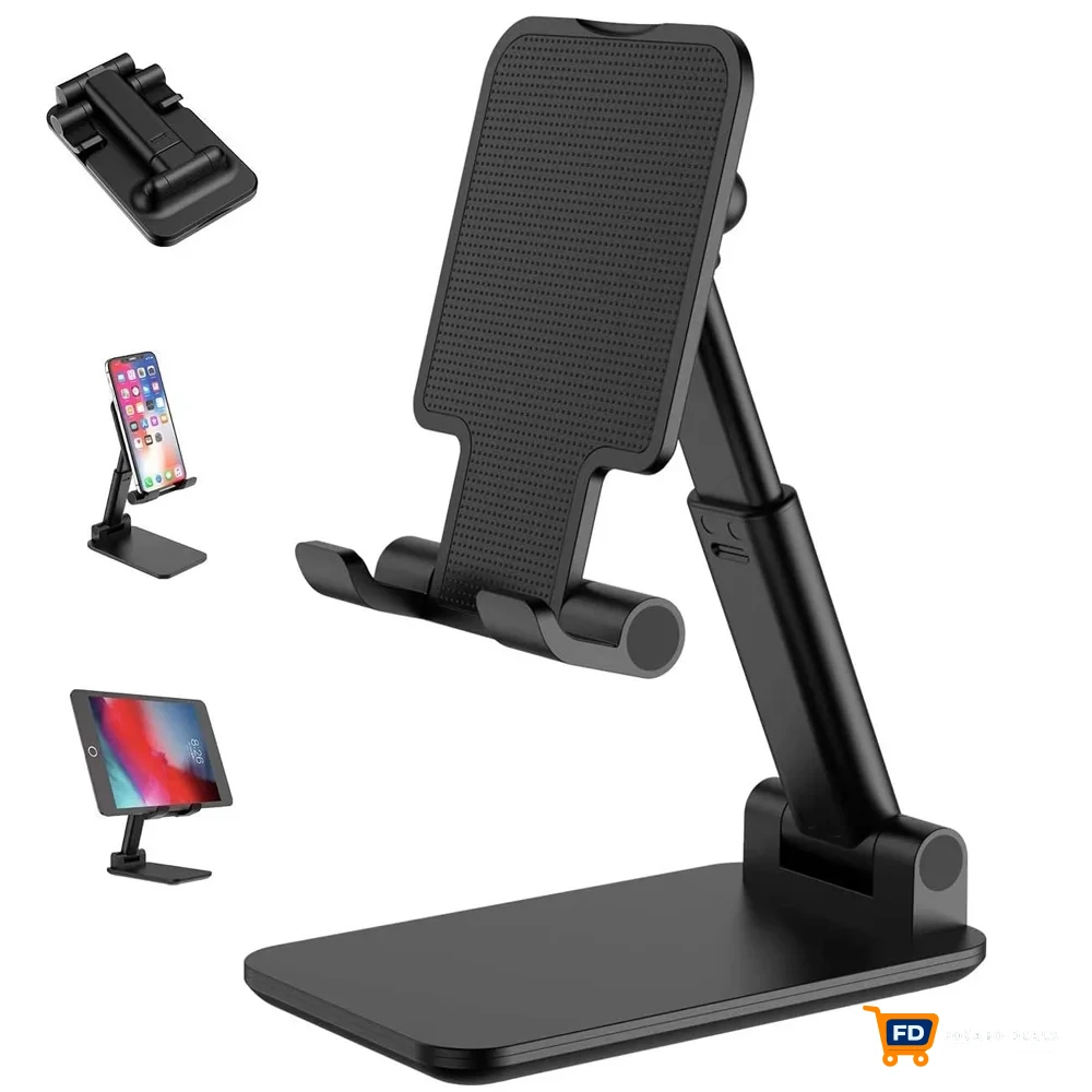 Support de bureau pliable (couleur Noir)