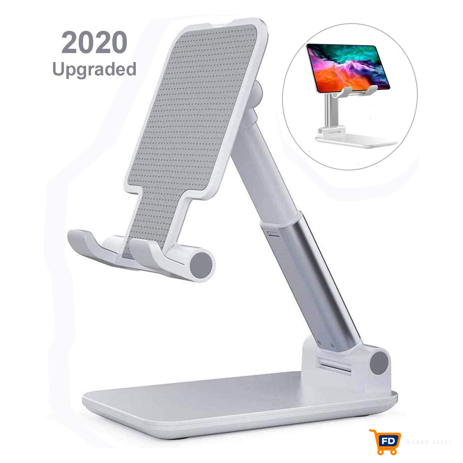 Support de bureau pliable (couleur Blanche)