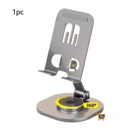 Support Téléphone Pliable 360° – Base Métal Stable et Durable