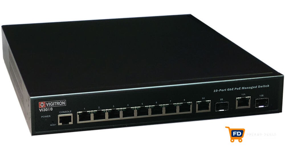 Commutateur (Switch) Vi3026 PoE géré L2+ Gigabit Ethernet 26 ports - VIGITRON